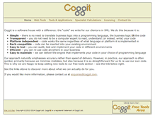 Tablet Screenshot of coggit.com